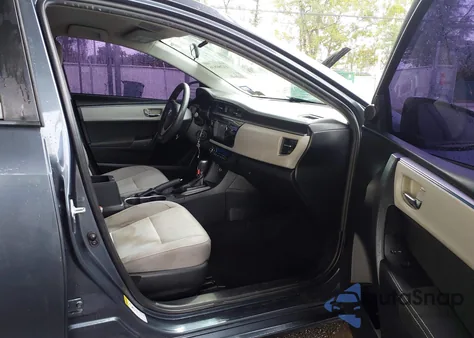 2016 Toyota Corolla Le из США, поврежденный, VIN 2T1BURHE4GC684620